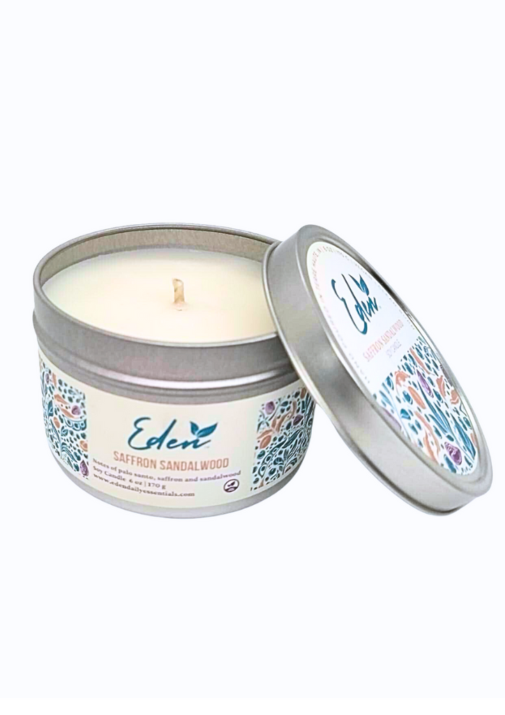 Fireside Frankincense Soy Candle – Eden Daily Essentials